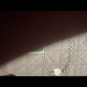 Tiffany heart shaped necklace